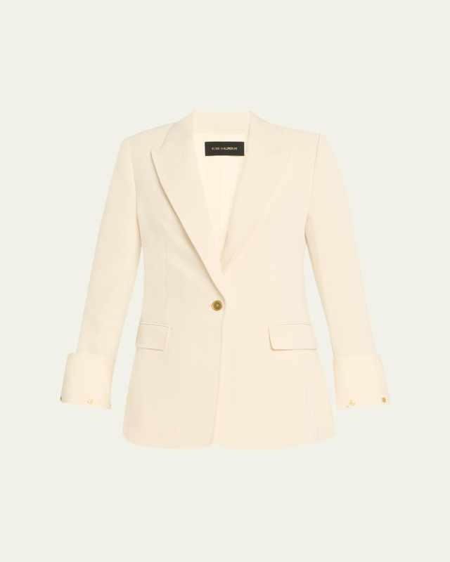 Bella Cuffed Single-Button Jacket